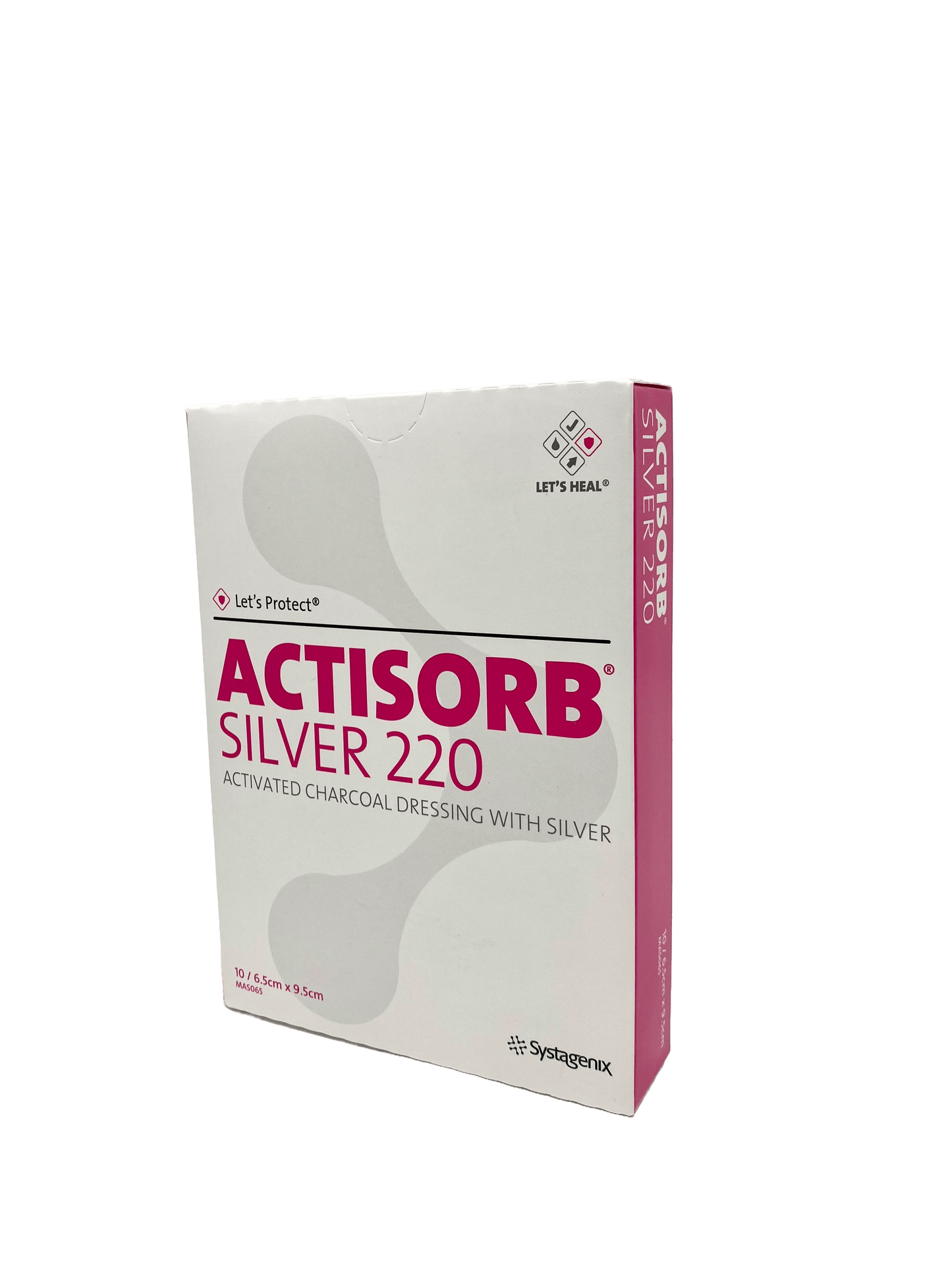 3M Actisorb Silver 220 Con carbone attivo e argento 6.5x9.5cm - 10pz - Waldner Care