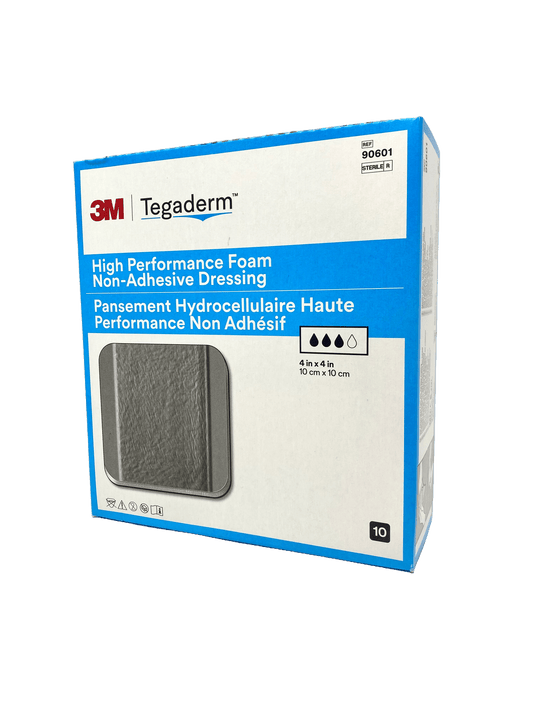 3M Tegaderm Medicazione in schiuma non adesiva 10x10cm - 10pz - Waldner Care