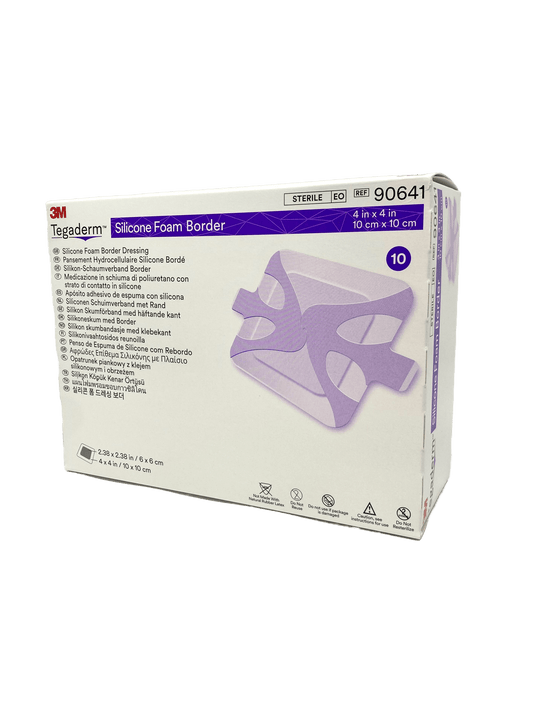 3M Tegaderm Medicazione in schiuma silicone 10x10cm - 10pz - Waldner Care