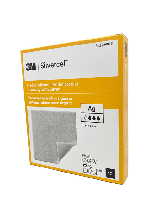 3M Silvercel Medicazione con argento 11x11cm - 10pz - Waldner Care