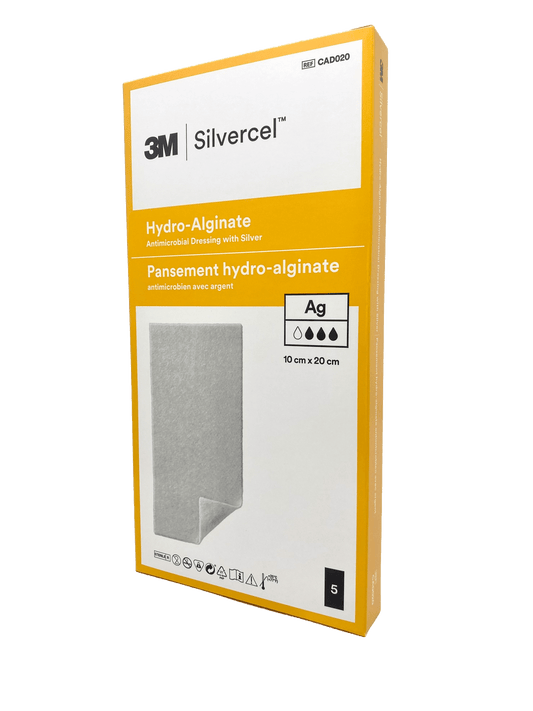 3M Silvercel Medicazione con argento 10x20cm - 5pz - Waldner Care