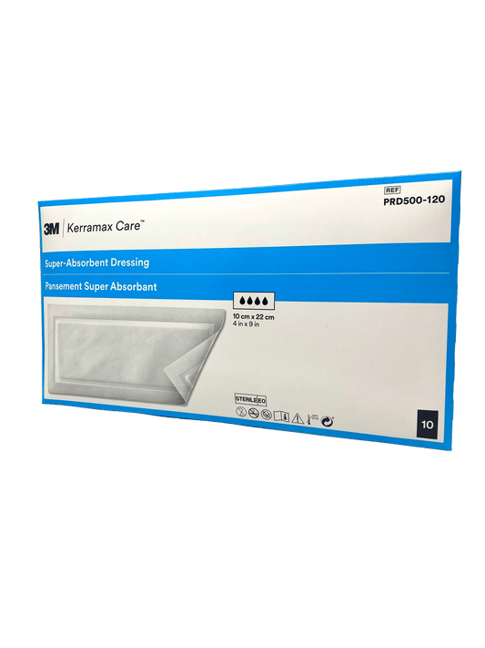 3M Kerramax Care Medicazione super assorbente 10x22cm - 10pz - Waldner Care